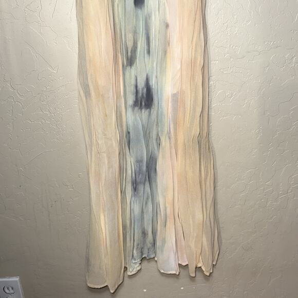 Young Fabulous & Broke Elie Trapeze in Buttercup Picnic Wash Maxi Dress - Picture 3 of 7